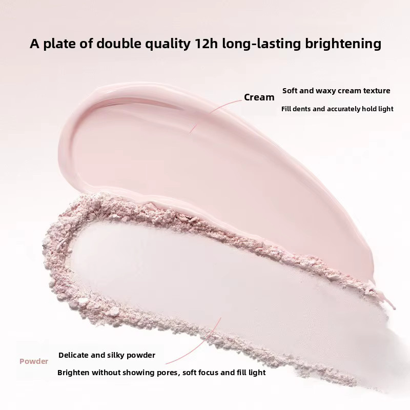 LITTLE ONDINE Peach Highlight Cream, Matt, Gesicht - Bild 3