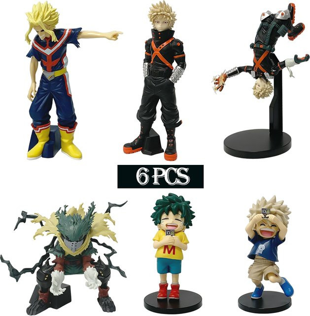 Banpresto My Hero Academia Katsuki Bakugo Midoriya Izuku Figur, Anime PVC Modell - Bild 1