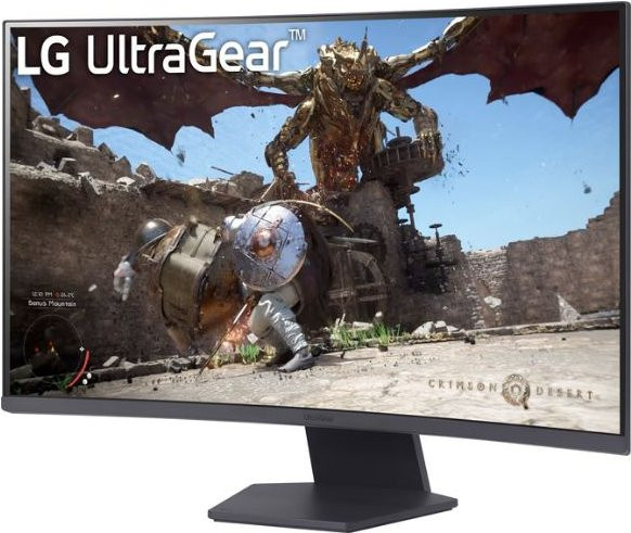 LG 32GS60QC-B Computerbildschirm 31.5 Zoll Quad HD QHD LCD Schwarz mit VA-Panel und 180 Hz - Bild 1