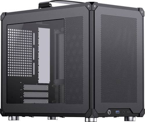 Jonsbo Mini-Tower Gaming-PC-Gehäuse in Schwarz - Bild 1