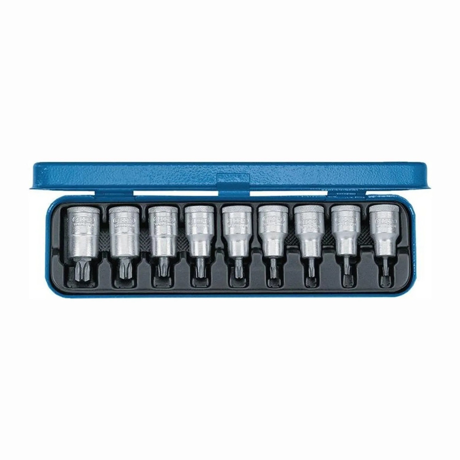 Gedore Steckschlüsselsatz ITX 19 PM 9-teilig 1/2 Zoll mit Torx T20-T60 in Schwarz - Bild 2