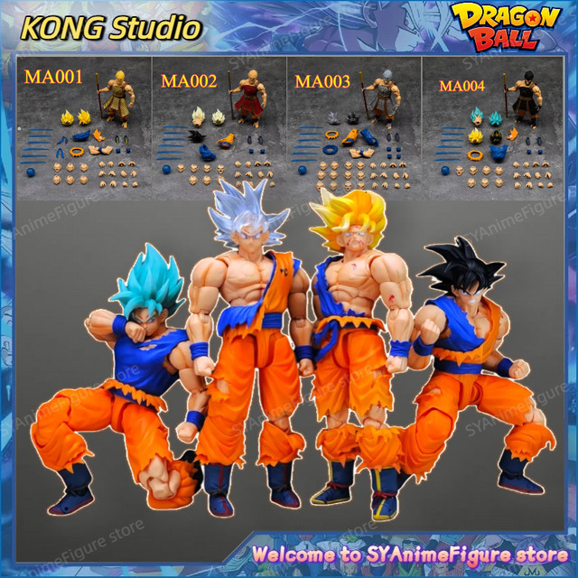 KONG Studio Dragon Ball Son Goku, Actionfigur, 1/12 - Bild 1