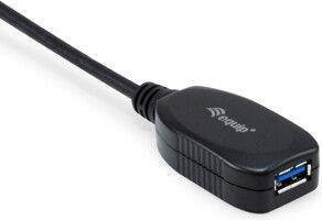 Equip USB 3.2 Gen 1 Kabel USB A auf USB A Schwarz 5 m - Bild 1
