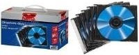 Hama Slim Jewel Case für CD/DVD, 50er-Pack, Transparent-Schwarz - Bild 2
