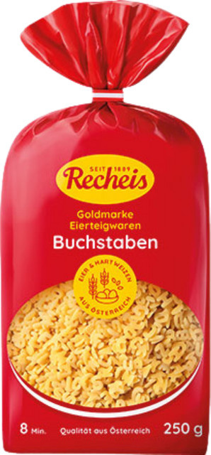 Josef Recheis Buchstaben Recheis Goldmarke 250 g - Bild 1