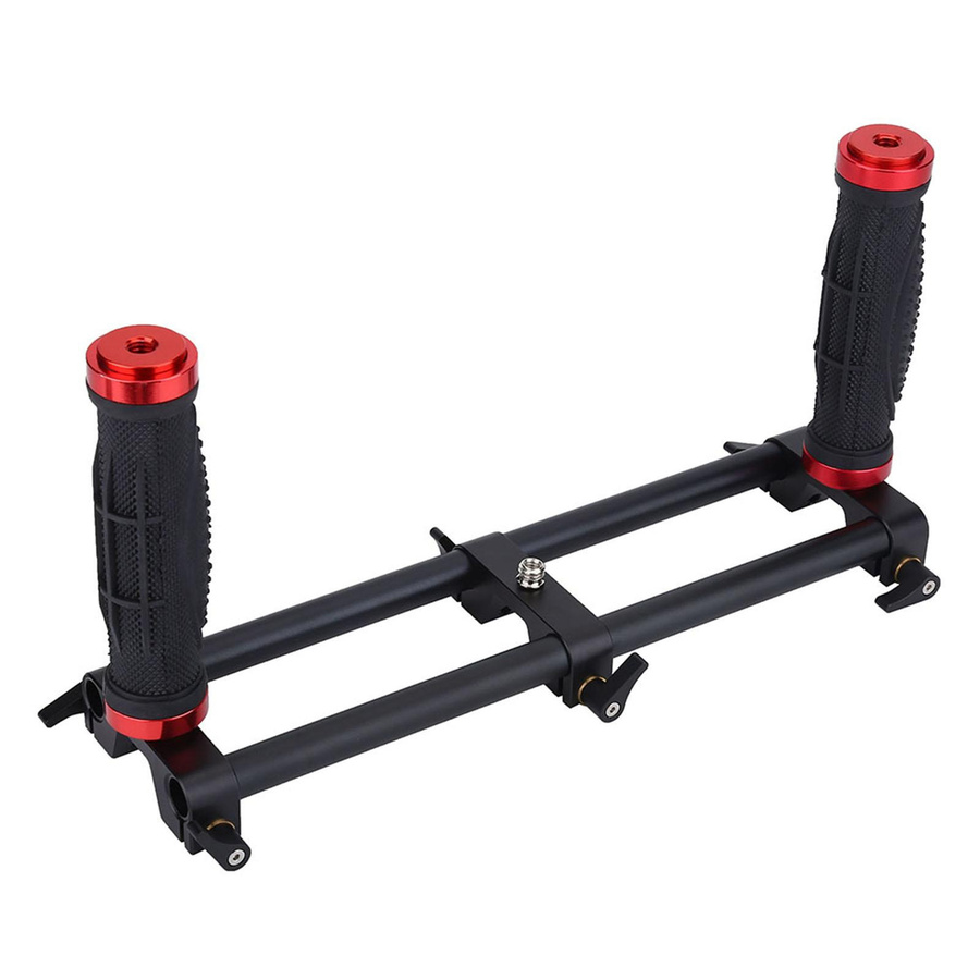 Zhiyun Kamera Dual-Griff und Verlängerungsgriff als Gimbal Stabilisator Rig Zubehör in Schwarz - Bild 2