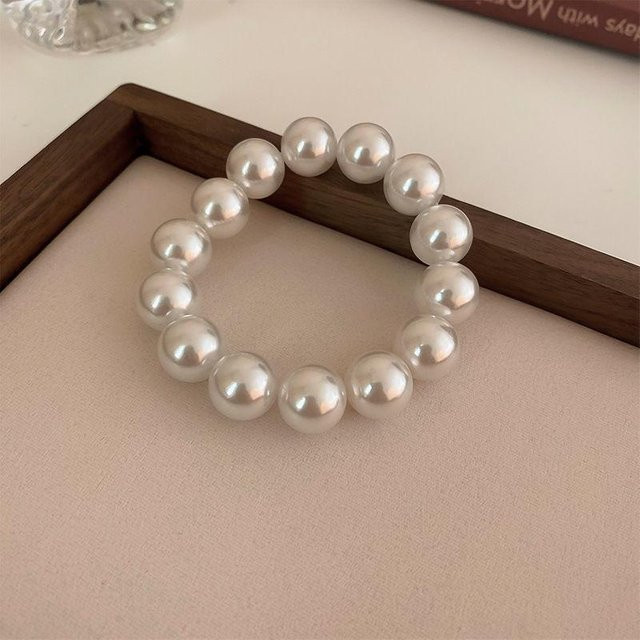 Lucky Star Jewelry Armband, Weiß, Zirkonia, Perle, Damen, 18cm - Bild 1