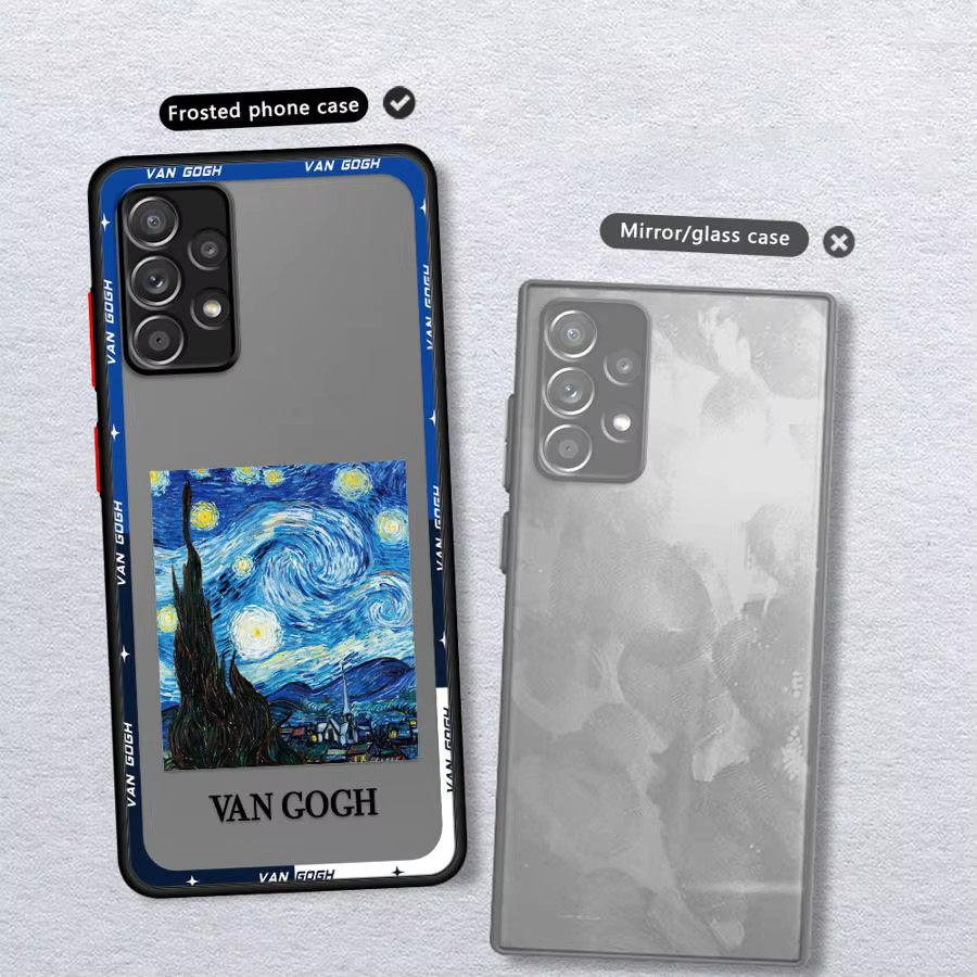 Van Gogh Ölgemälde Handyhülle für Samsung Galaxy A-Serie in Multicolour - Bild 4