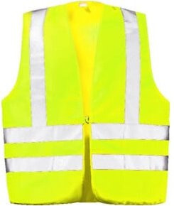 WICATEX Warnweste EN ISO 20471 Class 2 in Gelb, Größe L - Bild 1