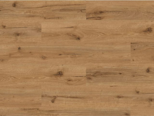 BASICfloor Vinylboden Eiche Hawaii Landhausdiele in Braun mit Holzoptik und Click-System - Bild 1