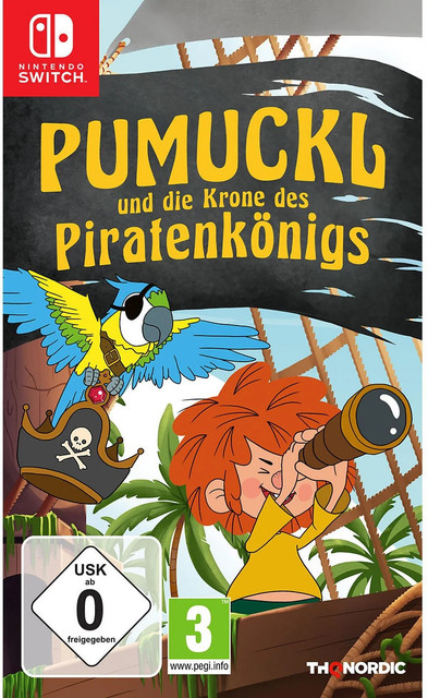 Pumuckl und die Krone des Piratenkönigs, Videospiel mit Nintendo Switch, USK 0 - Bild 1