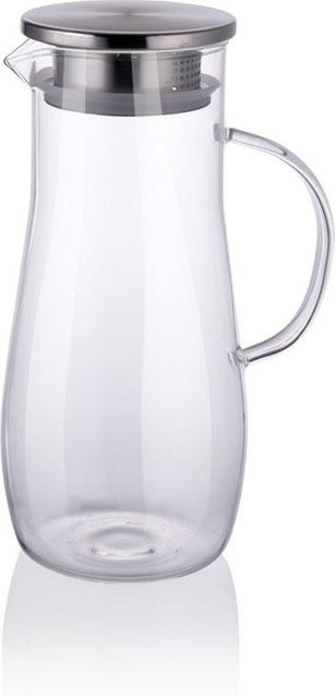 Alpina Karaffe mit Griff aus Borosilikatglas, transparent, 1,4 l - Bild 1