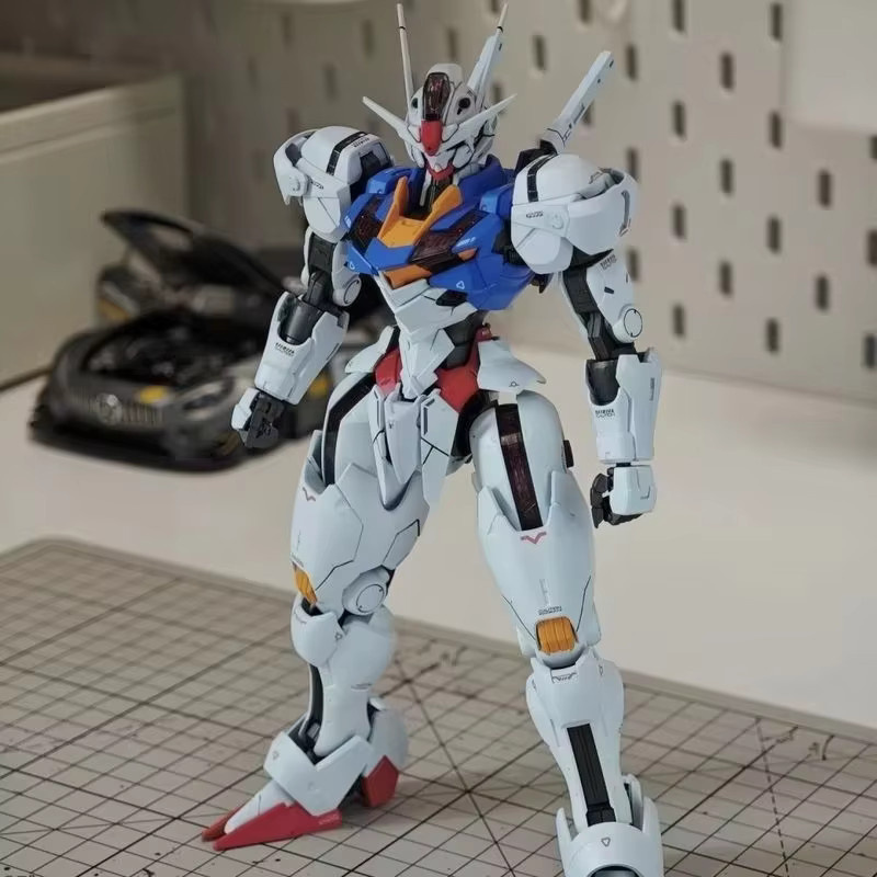 TAKARA TOMY Mecha Montage Modell Kit Luft Die Hexe Von Mercury 1/100 Desktop Dekoration Sammlerstück - Bild 4