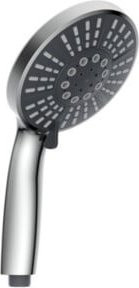 KIRCHHOFF Handbrause Toscana II in Chrom mit Regen- und Massagefunktion und Anti-Kalk-Beschichtung - Bild 1