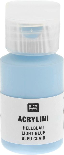 Rico Design Acrylini Acrylfarbe Hellblau - Bild 1