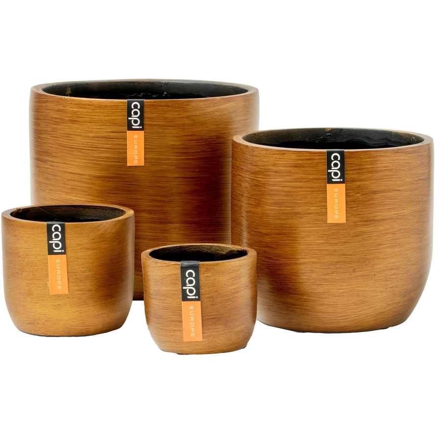 Capi Gemischte Box mit 4 Töpfen im Retro Design in Gold und Silber - Bild 2
