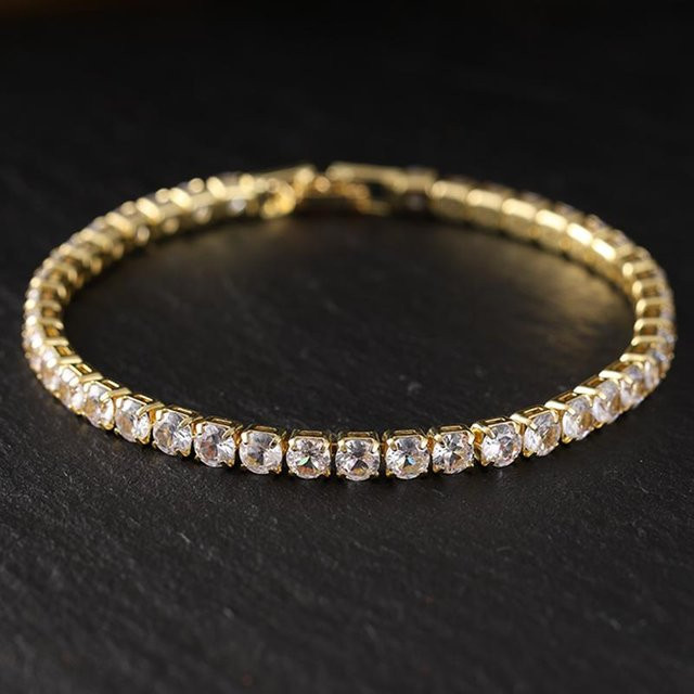 Lucky Star Jewelry Armband Edelstahl, Diamant, Zirkonia, Unisex - Bild 1