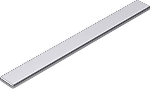 Hebotec Sammelschiene 1046-001B aus Messing in Silber, Länge: 1000 mm - Bild 1