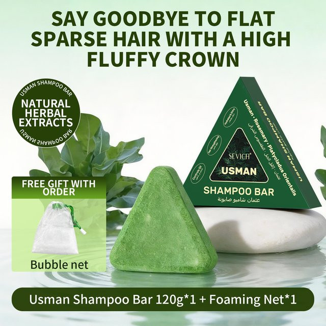 Sevich Shampoo-Seife Usman-Gras, für fettiges Haar - Bild 1