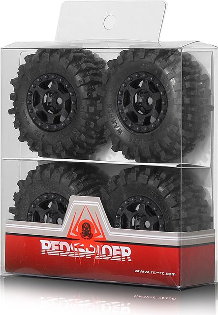 RS Crawler-Reifen, 4-teiliges Set, Kunststoff - Bild 1