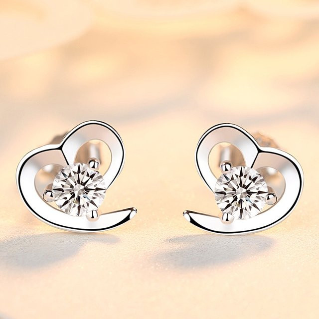 SAY Ohrringe 925 Silber, Zirkonia, Damen - Bild 1