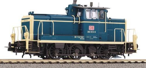 Piko Diesellok BR 260 der DB AG in H0, Farbe: blaubeige - Bild 1