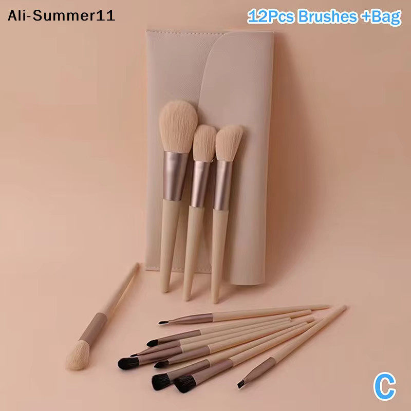 Jr2 Make-up-Pinsel-Set, 12-teilig, mit Aufbewahrungstasche, Unisex - Bild 2