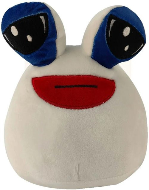 Pou Plüschtier, weiß, 13cm - Bild 1