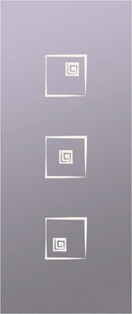 NOVADOORS Glasschiebetür NOVA 587, transparent, B/H: 93,5 x 205,8 cm - Bild 1