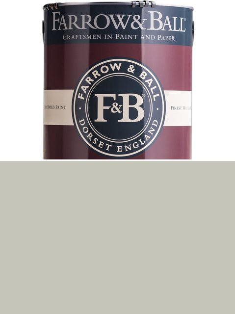 Farrow & Ball Exterior Eggshell Wandfarbe Cromarty 285 in Grün-Grau, 0,75 l - Bild 1
