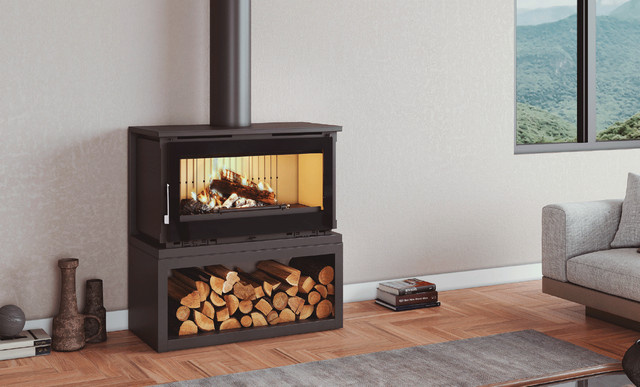 Holzofen Fenix B/T/H: 67,9 x 49,0 x 94,5 cm - Bild 1