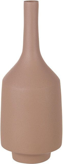 Vase KOTHON von ANDREA BIZZOTTO in Pink und Beige, Tischvase aus Keramik im minimalistischen Design, Höhe: 29,5 cm, Breite: 12,0 cm, Tiefe: 12,0 cm - Bild 1