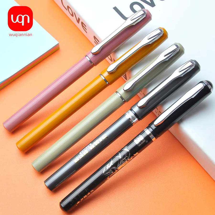 WQN Gelstifte Set mit schwarzer Tinte und 0,5 mm oder 0,7 mm Spitze für Schreib- und Bürobedarf - Bild 2