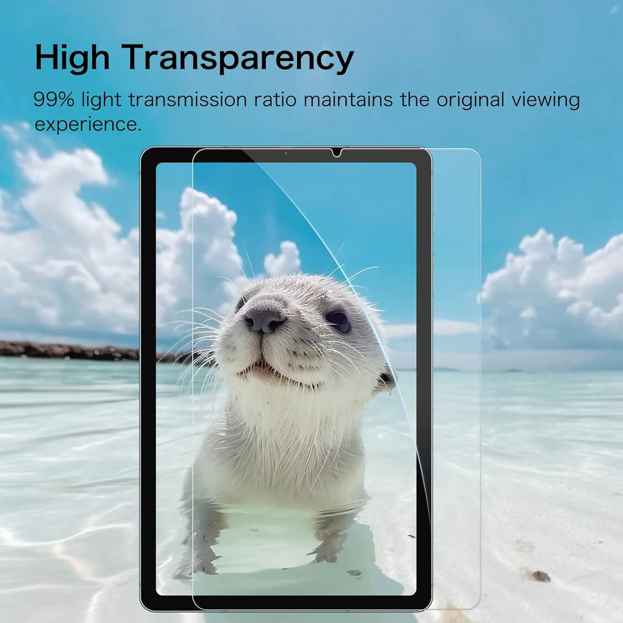 Doogee U11 Pro Displayschutzfolie aus gehärtetem Glas, transparent, 11,0 Zoll, kratzfest und HD-klar - Bild 6