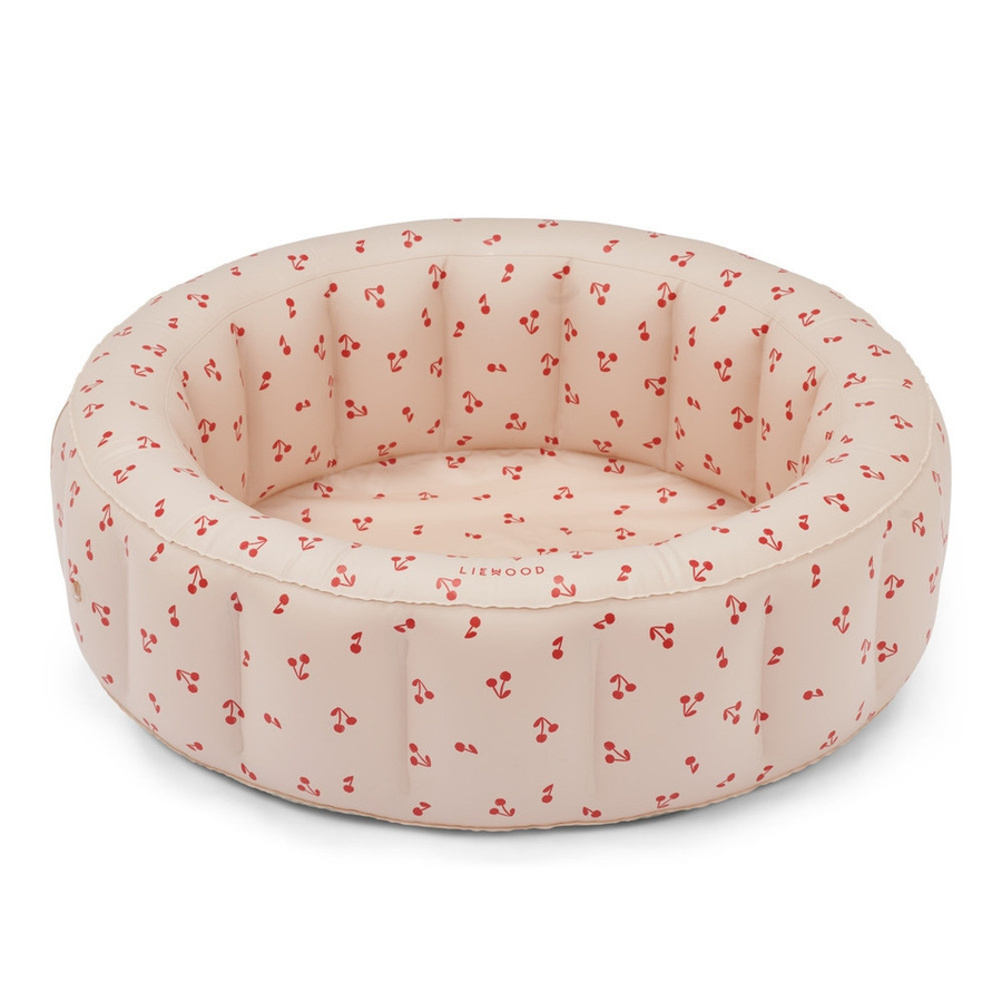 Liewood Kornelia Pool Small aufblasbarer Kinderpool in Bunt und Pink mit Kirsch- und Apfelblüten-Design - Bild 1