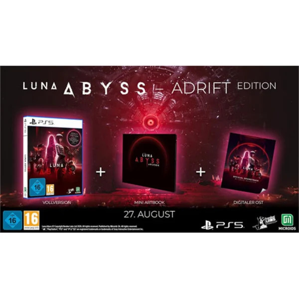Luna Abyss Adrift Edition PlayStation 5 Spiel Disc Action Adventure Platformer - Bild 1
