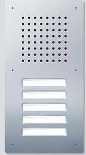 Siedle F CL A 05 B-0 Kabelgebundene Türsprechanlage mit Abdeckung in Edelstahl Silber - Bild 1