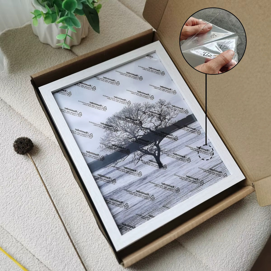 2er-Set VCC Bilderrahmen aus Holz in Black Wood Grain für Wand oder Tisch, Format: 10 x 15 cm - Bild 4