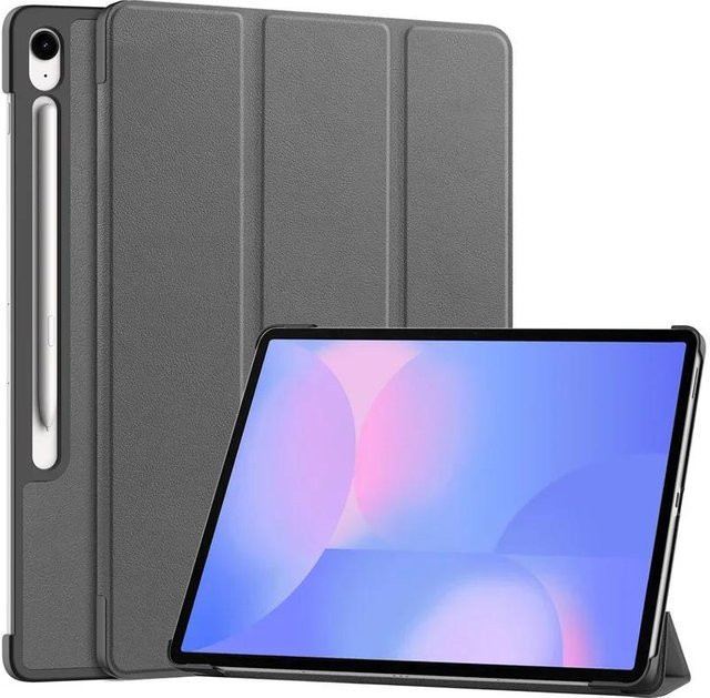 Samsung Schutzhülle für Galaxy Tab S10 FE Plus 13.1 Zoll in Grau mit Auto Wake/Sleep Funktion - Bild 1
