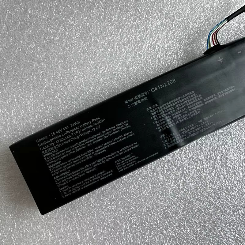 Asus Gaming-Handheld-Akku für Rog Ally RC71L und Rog Ally Z1 Extreme, Farbe: Schwarz - Bild 3