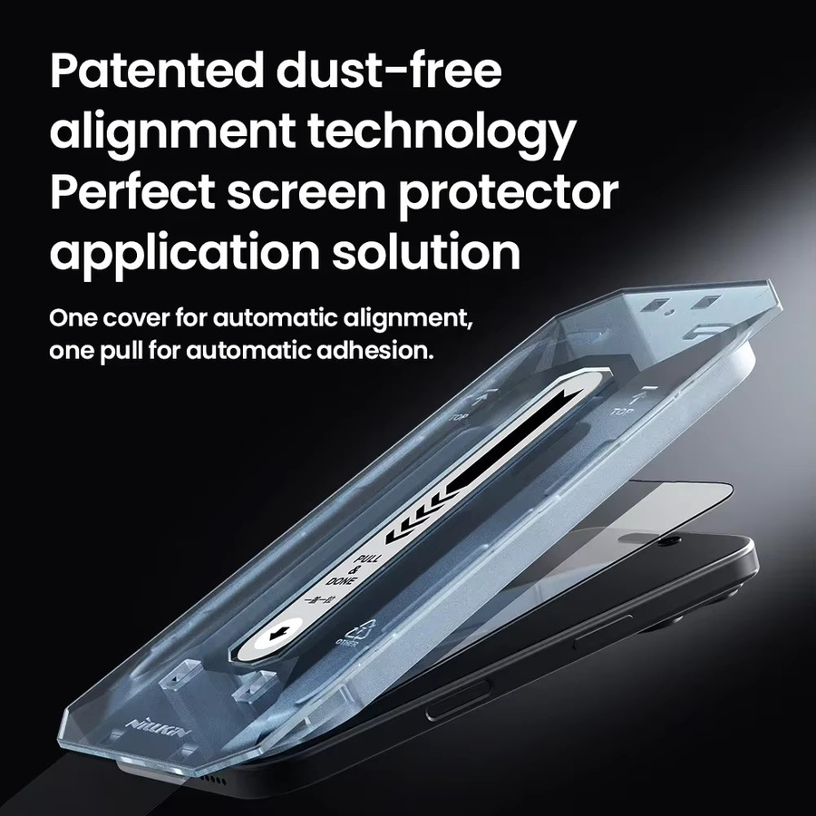 Nillkin CP+PRO Panzerglas Displayschutzfolie für iPhone 16 Pro Max und iPhone 16 Plus, transparent, 0,3 mm - Bild 2