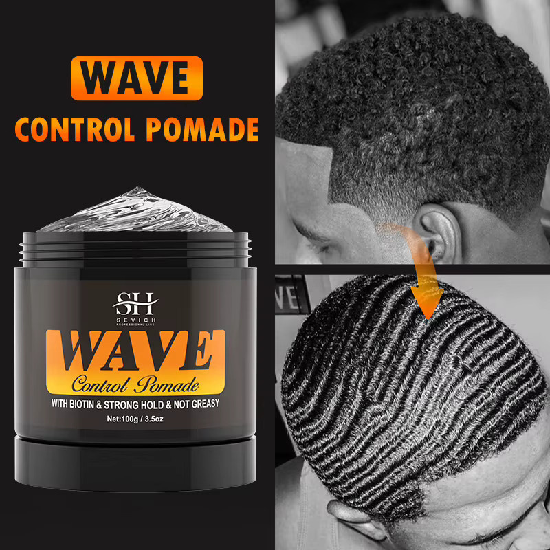 Sevich Deep Wave Control Pomade Shampoo Kit mit Biotin, Herren - Bild 2