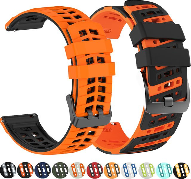 Uhrenarmband Silikon, 22 mm, Unisex - Bild 1
