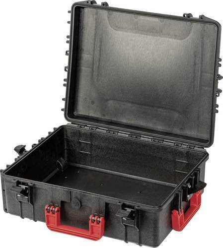 Parat PROTECT 41 Werkzeugkoffer unbestückt, wasserdicht und stapelbar, Schwarz, B: 59,4 cm, T: 21,5 cm, H: 47,3 cm - Bild 1
