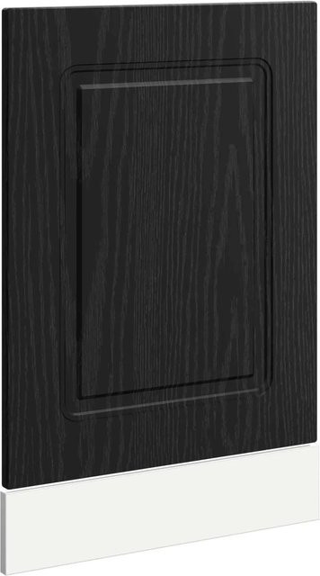 vidaXL Küchenschrank Kalmar in Schwarz und Eichen-Optik, B/T/H: 45 x 1,5 x 67 cm - Bild 1