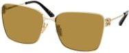 Balenciaga BB 0338SK Sonnenbrille, Vollrand, quadratisch, Metall, gold, brown, Damen - Bild 1