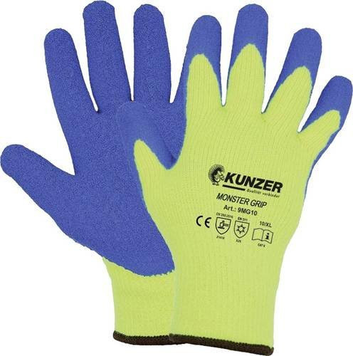 Kunzer Latex Arbeitshandschuhe in XL, Multicolour, EN 388 und EN 407, 1 Paar - Bild 1