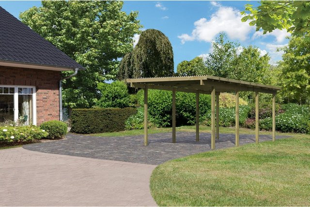 Karibu Einzelcarport Solo Carport Two KDI - Bild 1