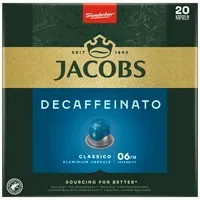 Jacobs Kaffee Kapseln, entkoffeiniert, nespresso_original, 20 Stück - Bild 1