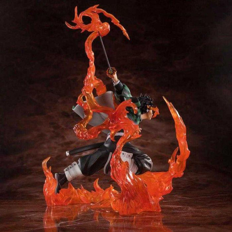 Figuarts ZERO Demon Slayer Tanjiro Kamado Rengokus Schwertknauf-Version Figur in Mehrfarbig - Bild 4